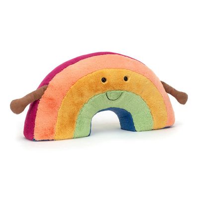Jellycat Huge Amusable Rainbow Plush