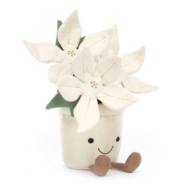 Jellycat Amuseable White Poinsetta