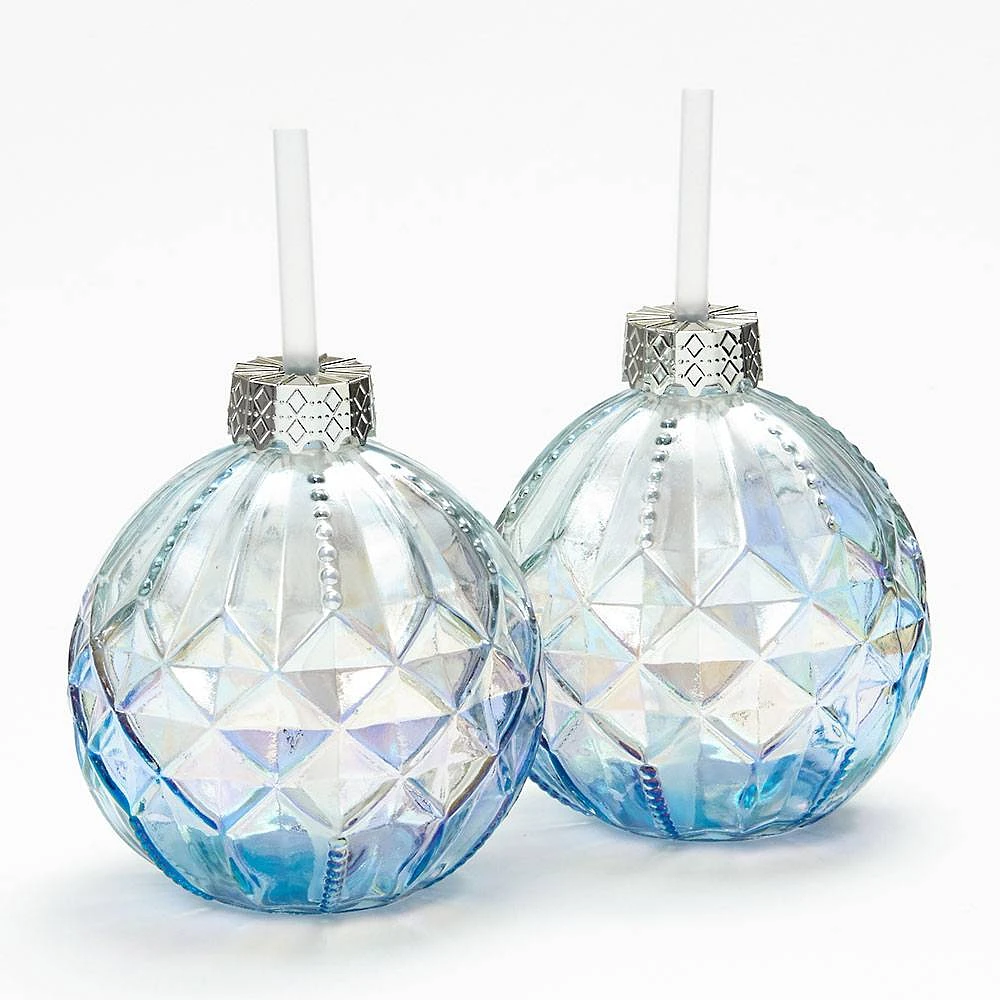 Glass Ornament Tumblers