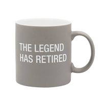 The Legend Has Retired Mug