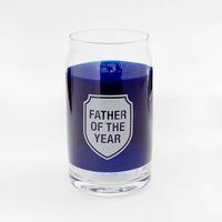 Father Of The Year Beer Glass