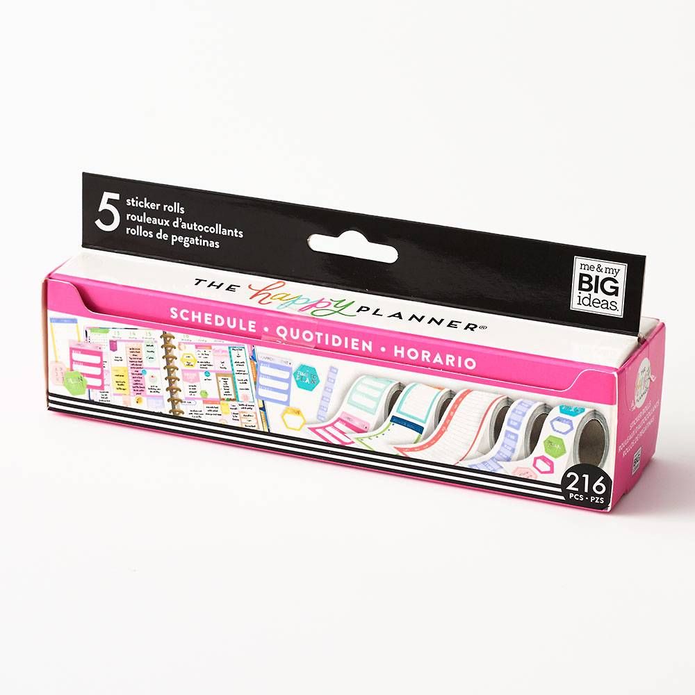 Planner Scheduling Sticker Roll