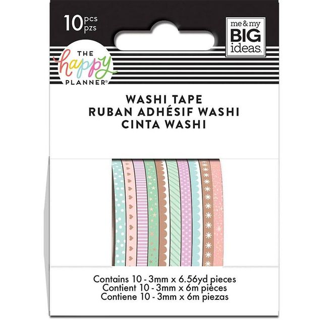 Paper Source Jewel Tones Skinny Washi Tape