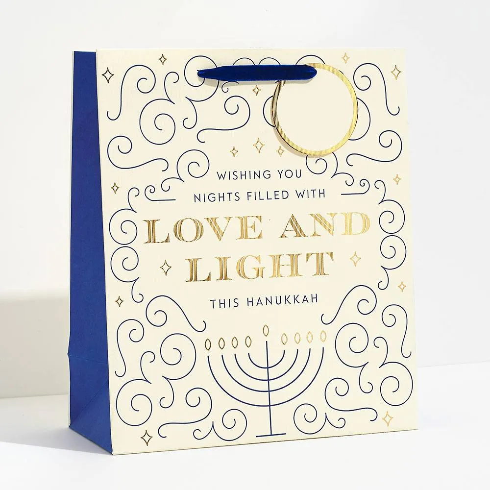 Hanukkah Love And Light Gift Bag