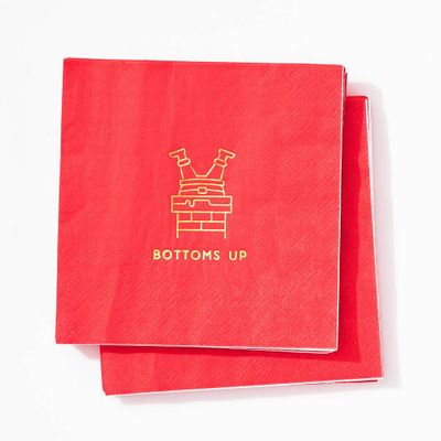 Bottoms Up Cocktail Napkins