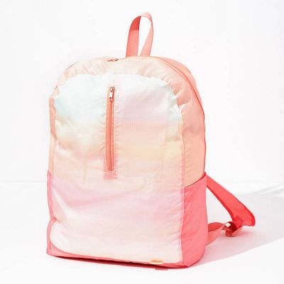 Watercolor Packable Backpack
