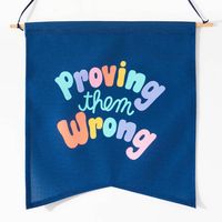 Proving Them Wrong Canvas Wall Hanging