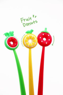 Fruit Donut Wiggle Gel Pen