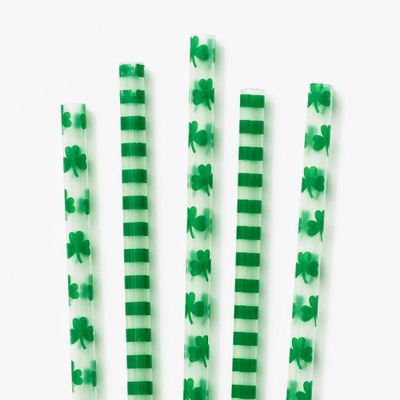 St. Patrick's Day Straws