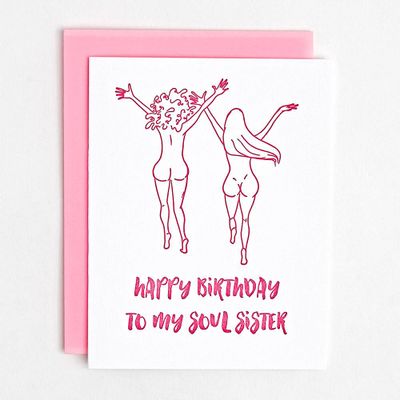 Soul Sister Birthday Card