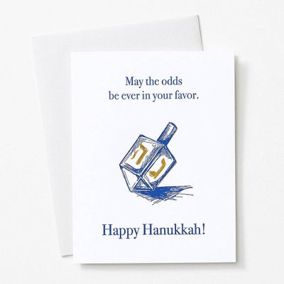 Odds in your Favor Hanukkah Card