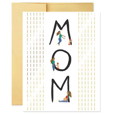 Mom & Child Mother's Day Card