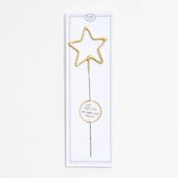 Big Golden Star Sparkler Wand