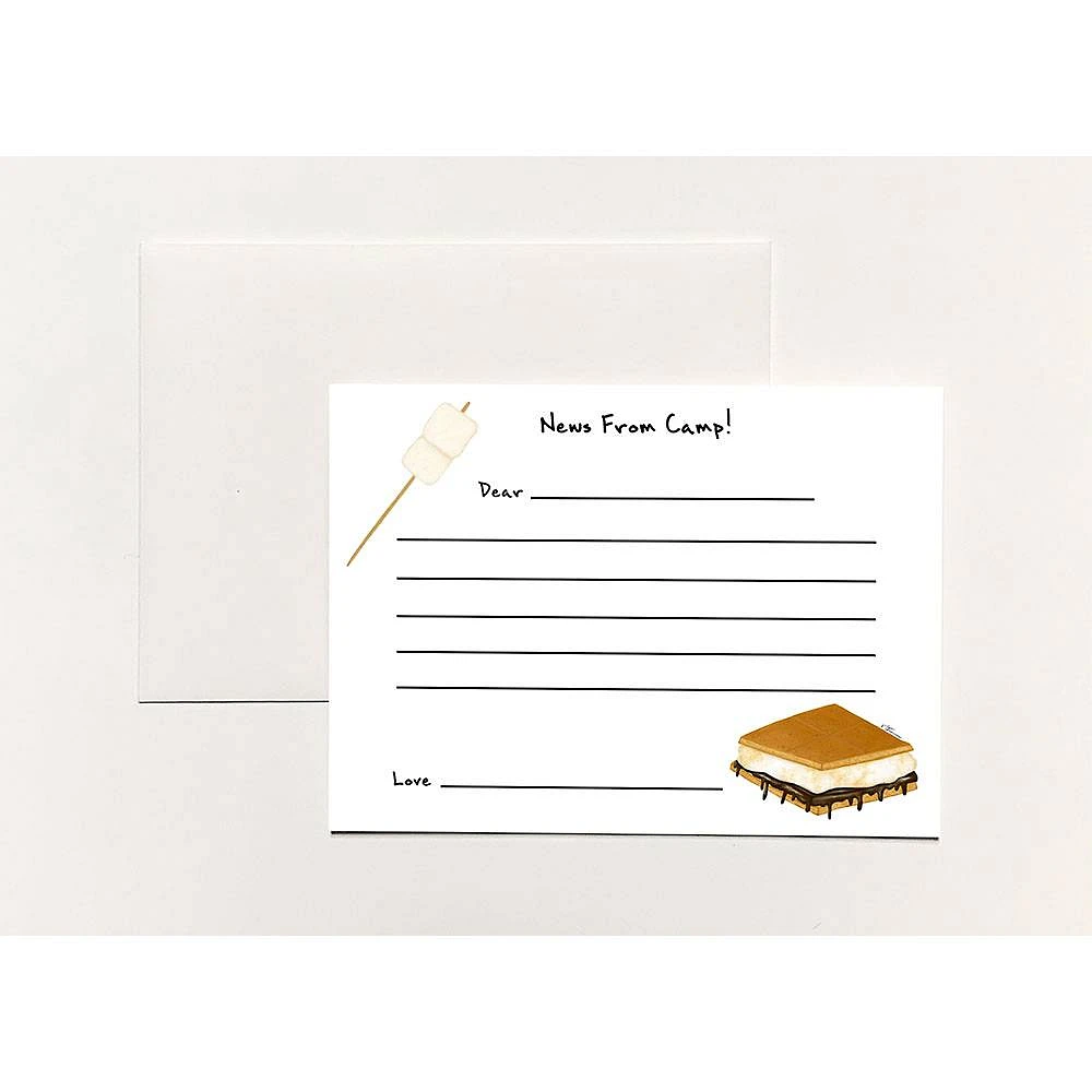 S'Mores Camp Notecard Set