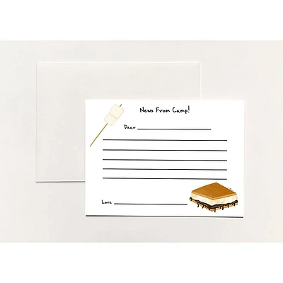 S'Mores Camp Notecard Set