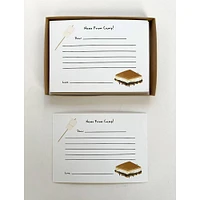 S'Mores Camp Notecard Set