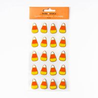 Candy Corn Halloween Stickers