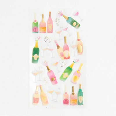 Champagne Stickers