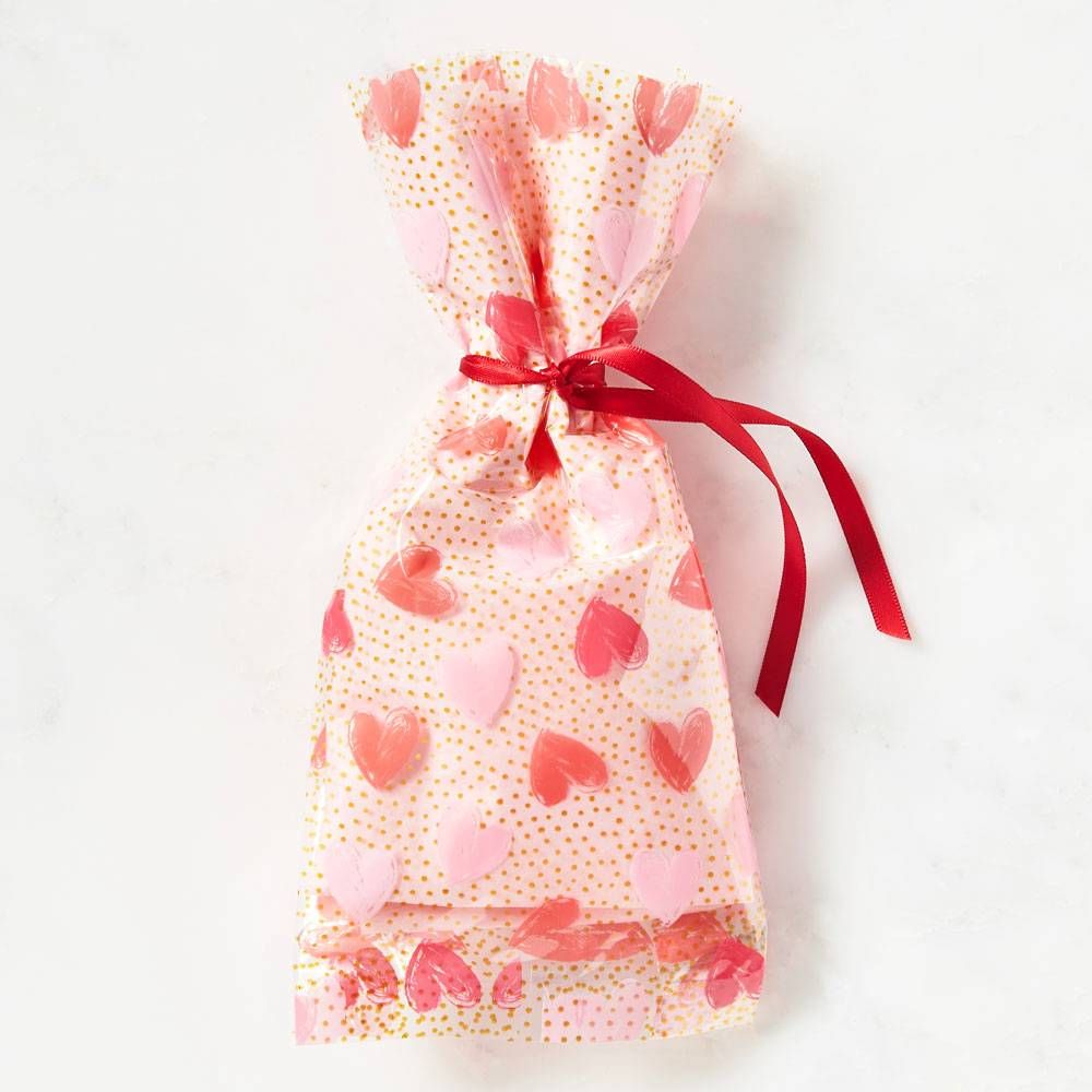 Red & Pink Heart Cello Bag