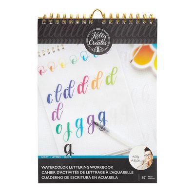 Watercolor Lettering Workbook