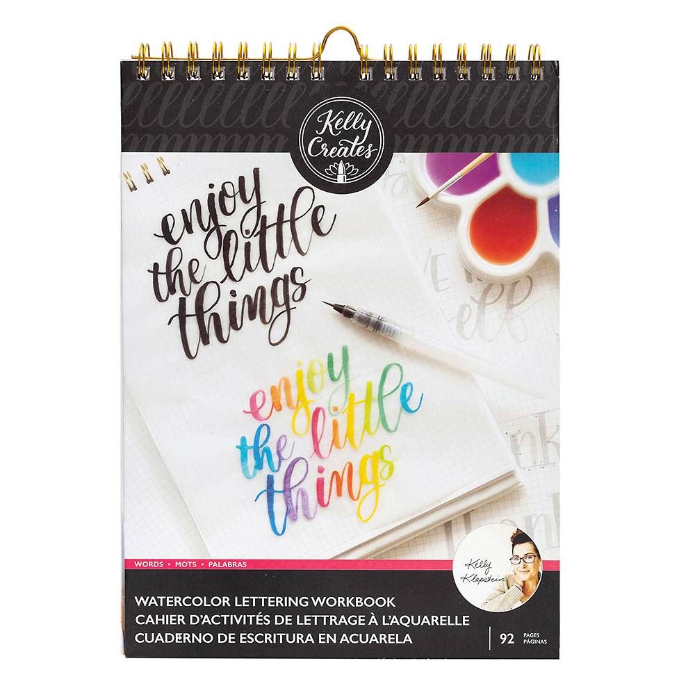 Watercolor Lettering Workbook