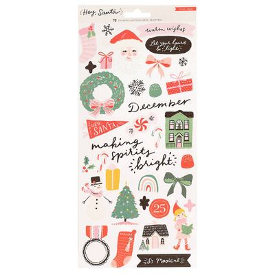 Botanical Christmas Stickers