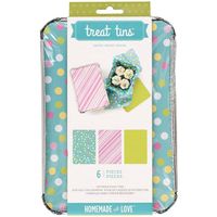 Polka Dot & Stripe Treat Tins