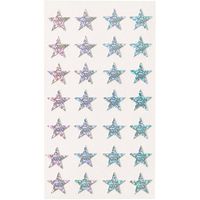 Holographic Star Stickers