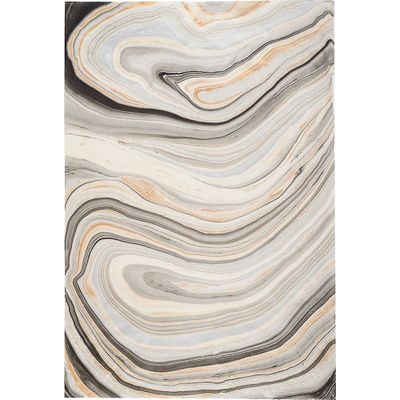 Black, Gold and Silver Elegance Marble Handmade Paper