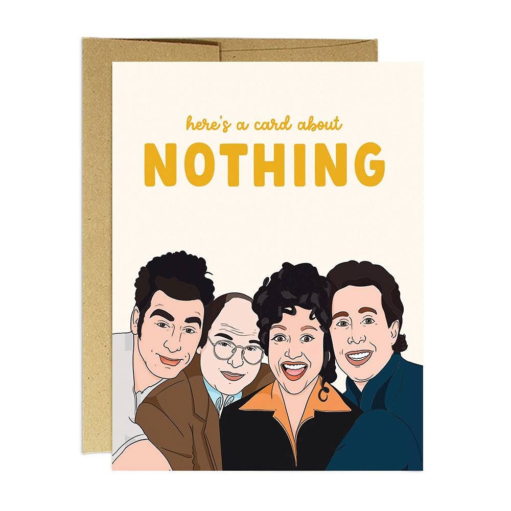 Card About Nothing Greeting Card