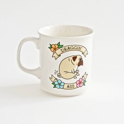 Draggin Pug Mug