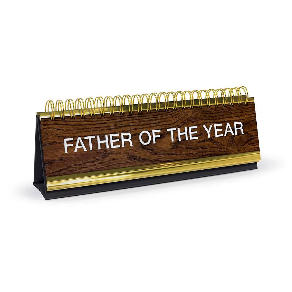 Dad Daily Desk Plaque