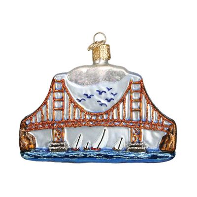 Golden Gate Ornament