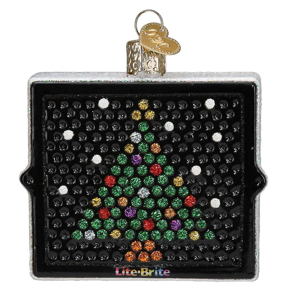 Lite Brite Ornament