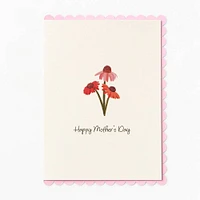 Scalloped Bouquet Mother's Day Card