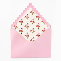 Scalloped Bouquet Mother's Day Card