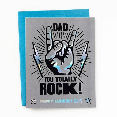 Rock Dad Father's Day Card