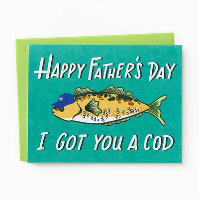 Got You A Cod Father's Day Card