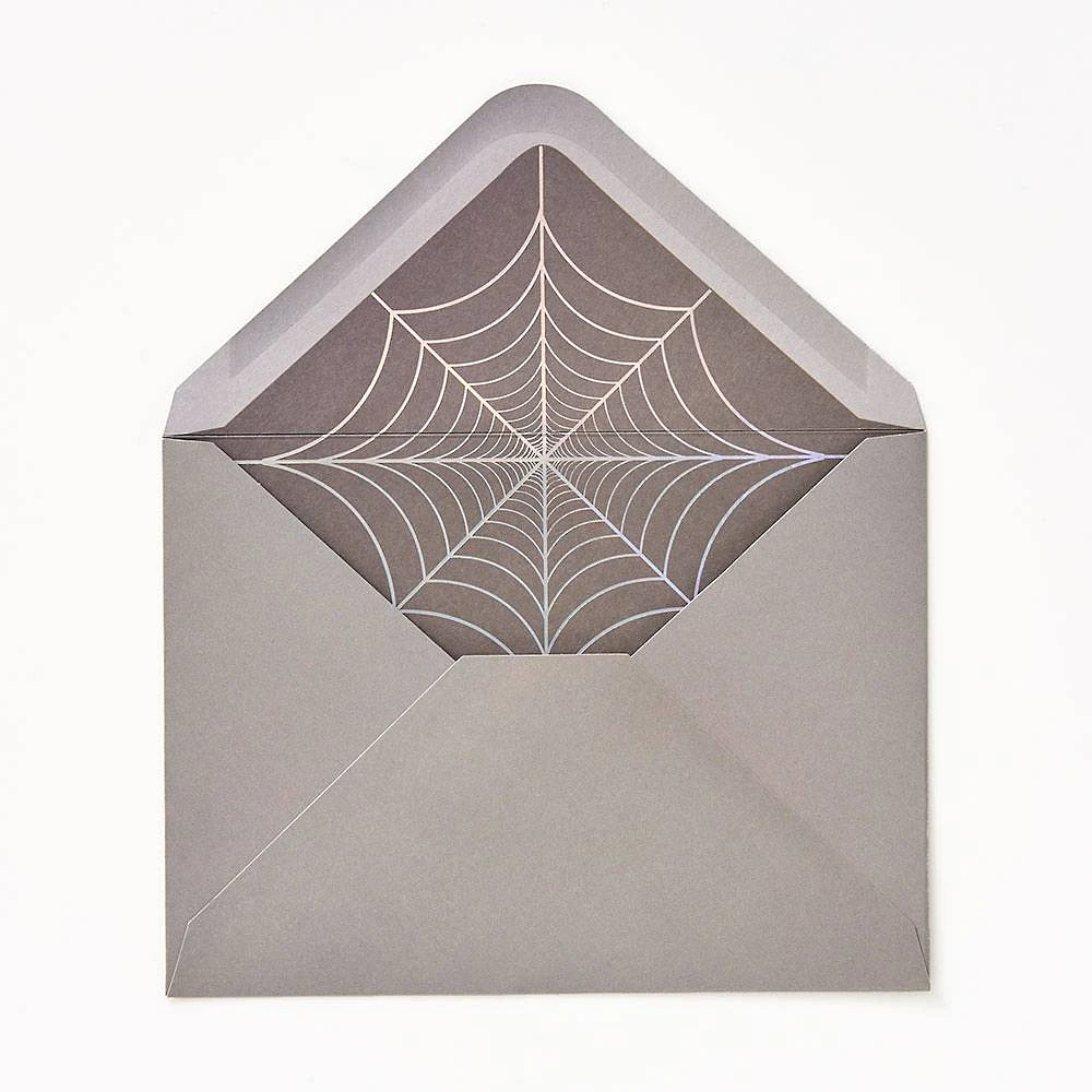 Coffin Skeleton Halloween Card