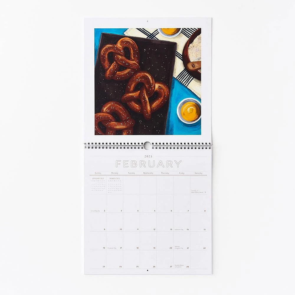 2025 Freshly Baked Wall Calendar