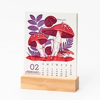 2025 Animals Letterpress Desktop Calendar