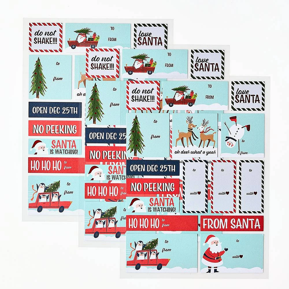 Love from Santa Gift Labels