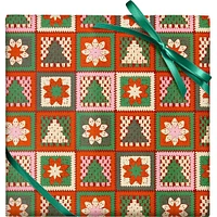 Christmas Crochet Wrapping Paper