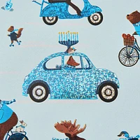 Hanukkah Cruising Critters Wrapping Paper