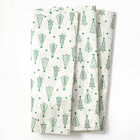 Green Christmas Tree Tissue Paper