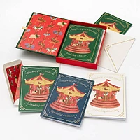 Carousel Critters Holiday Card Set