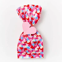 Heart Confetti Cello Bags