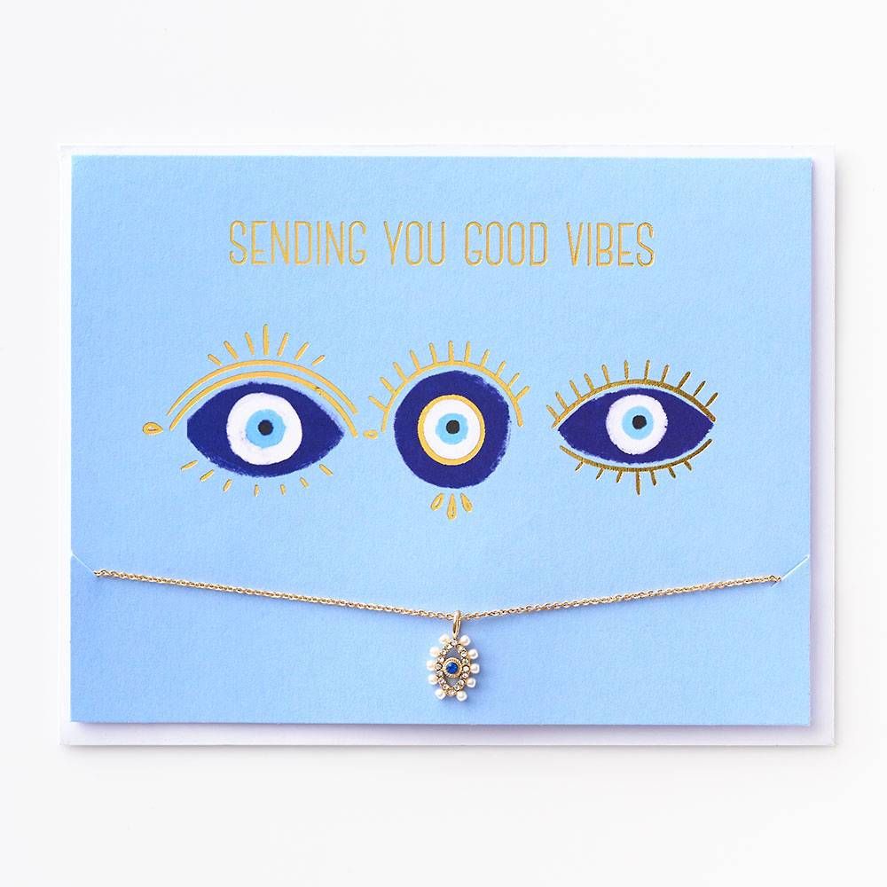 Evil Eye Bracelet Greeting Card