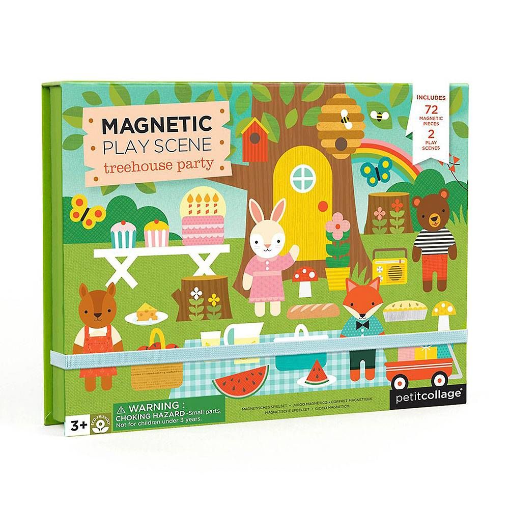 Treehouse Party Magnetic Play Scene