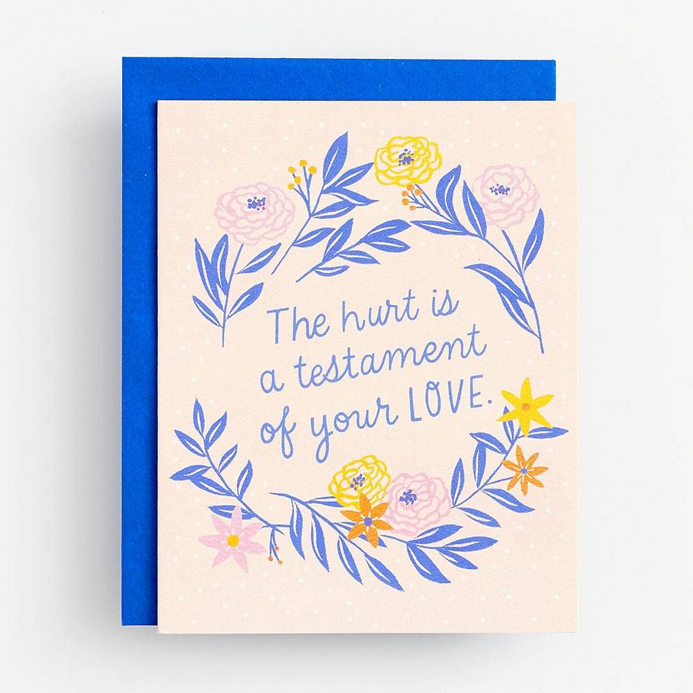 Testament of your Love Card